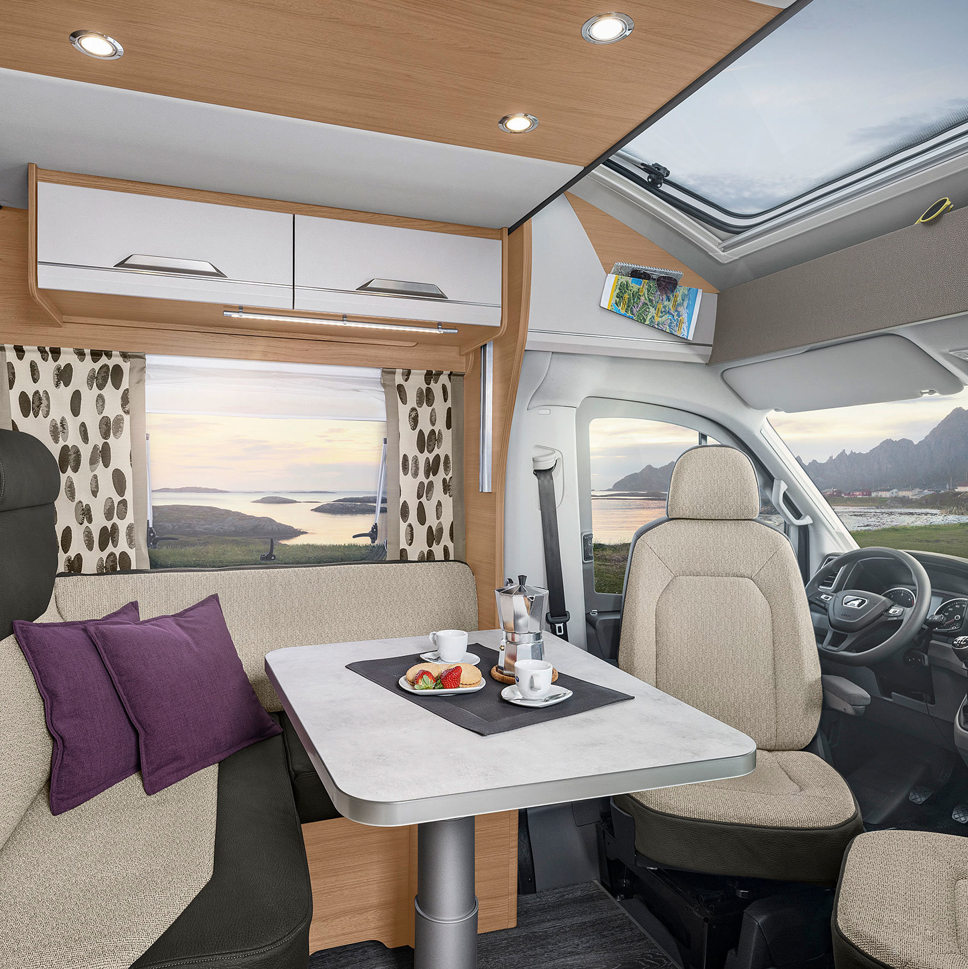 KNAUS VAN WAVE VANSATION 2023 Sitzgruppe