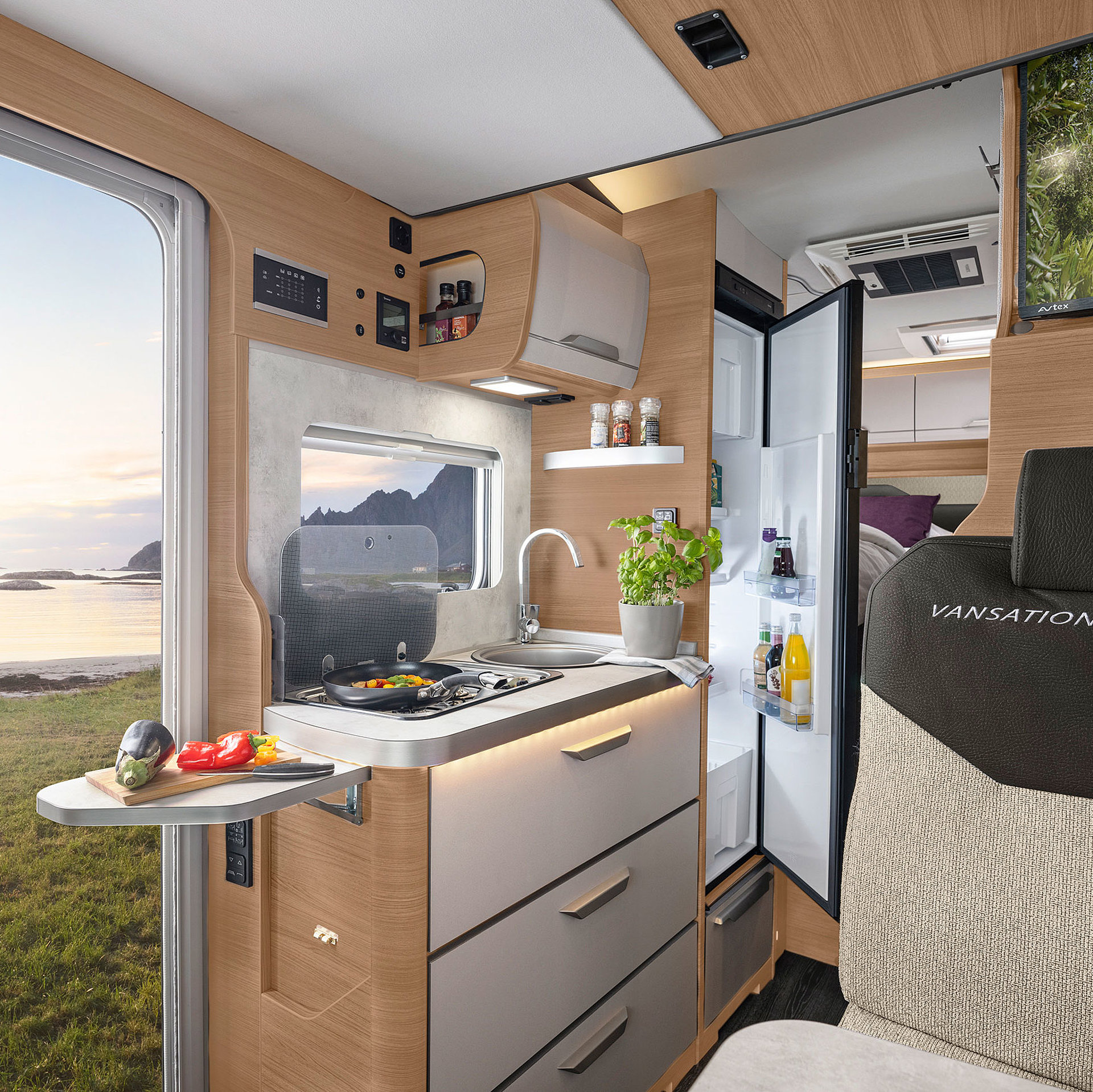 KNAUS VAN WAVE VANSATION 2023 Küche